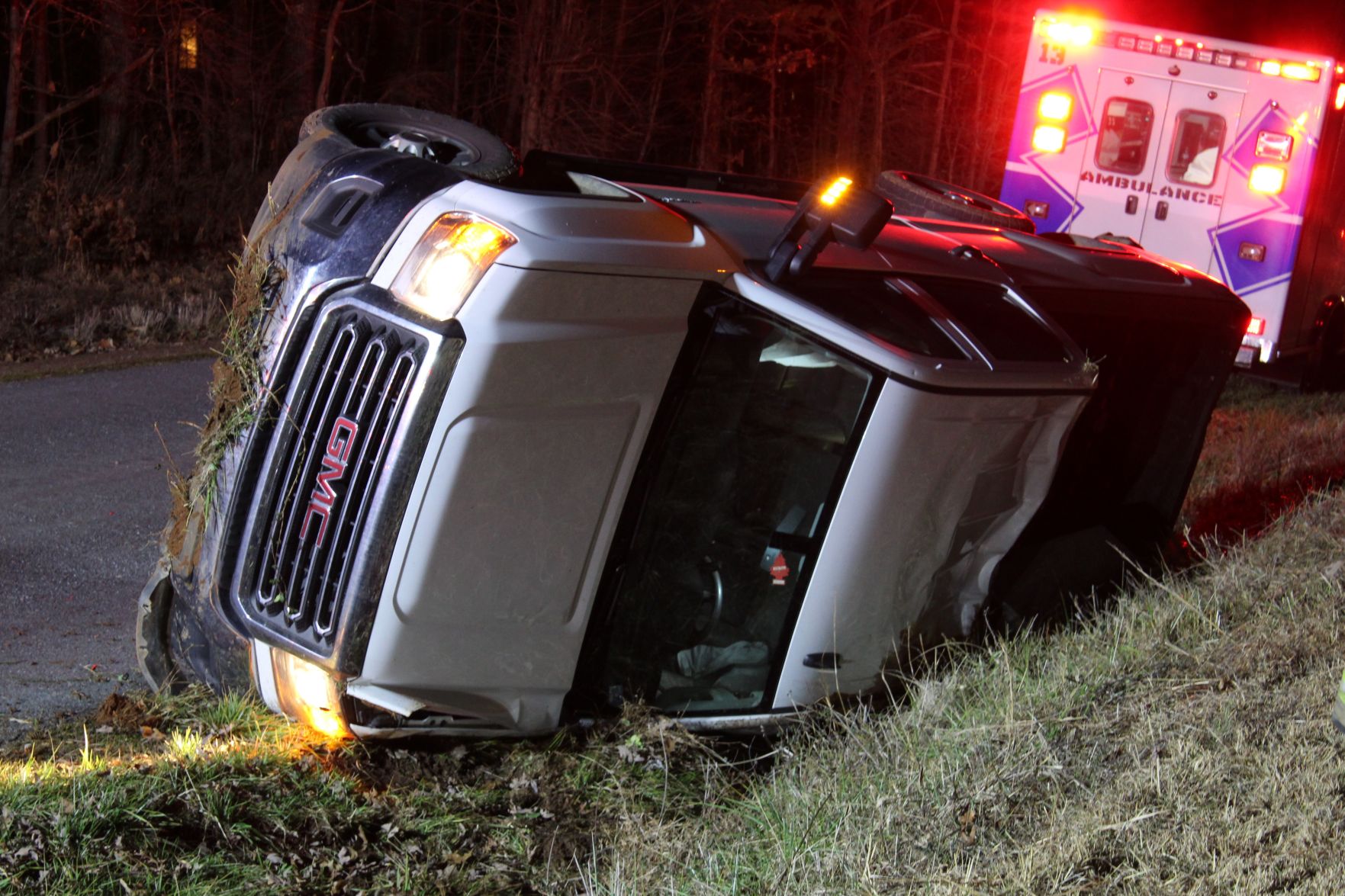 Driver reported safe in Horseshoe Road accident